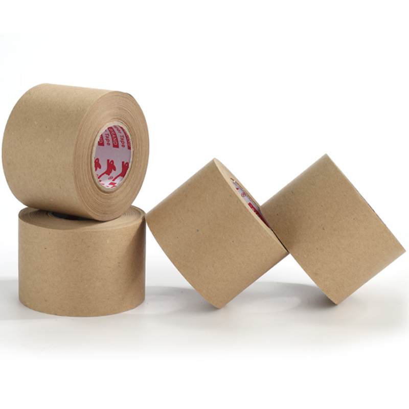 ¿Cuáles son las características de hacer cinta de papel kraft húmedo?