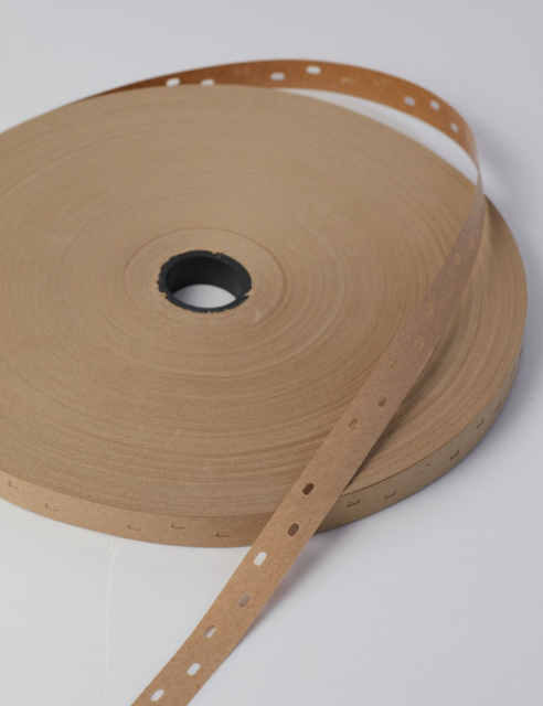 cinta para bordes de chapa de madera (agujeros ovalados)