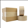 Custom Eco-friendly Degradable Brown Kraft Paper Tape Brown Paper Packing Tape Jumbo Roll